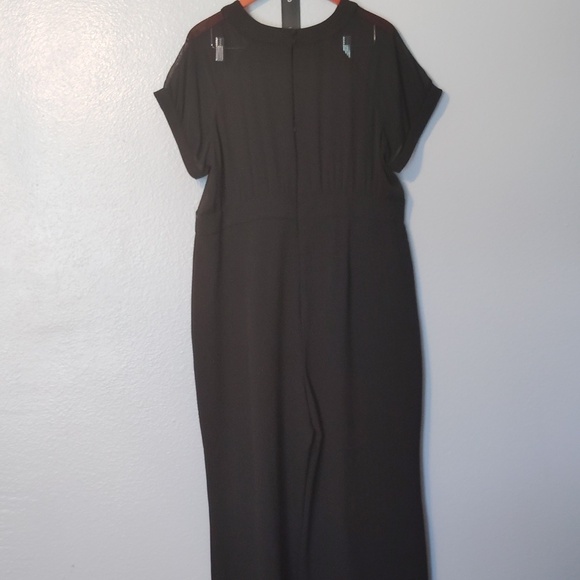 Vince Camuto Jumpsuit Size 16 W Black - Picture 12 of 16
